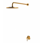 Stelaże i zestawy podtynkowe do WC - OMNIRES SYSY36 GLB Y System prysznicowy podtynkowy złoty szczotkowany - miniaturka - grafika 1