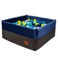 Zabawki do kąpieli - Suchy basen 90/90/40 + 300 kulek - miniaturka - grafika 1