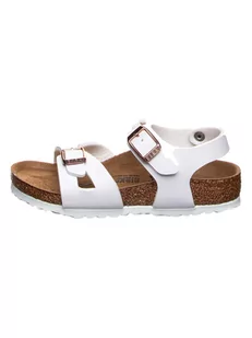 Birkenstock Sandały "Rio" w kolorze białym - Sandały damskie - miniaturka - grafika 1