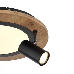 Lampa sufitowa Kassu o wyglądzie drewna Ø 40cm - Lampy sufitowe Lampa sufitowa Kassu o wyglądzie drewna Ø 40cm - Lampy sufitowe - miniaturka - grafika 4