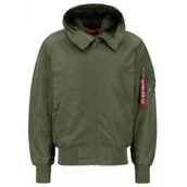 Odzież taktyczna i umundurowanie - Kurtka z kapturem Alpha Industries MA-1 158104 01 - Sage Green 3XL - miniaturka - grafika 1