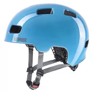 Kaski rowerowe - UVEX HLMT 4 Helmet Kids, ocean/grey 51-55cm 2021 Kaski dla dzieci S4109800515 - miniaturka - grafika 1