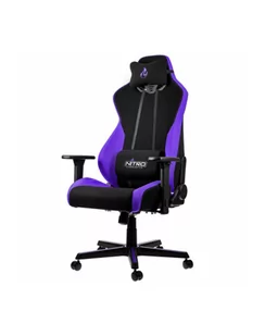 NITRO CONCEPTS ! Nitro Concepts S300 Czarno-Fioletowy - Fotele gamingowe - miniaturka - grafika 1