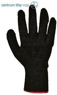 PORTWEST A150 RĘKAWICA CLASSIC GRIP - LATEKS; CZARNY - Rękawice robocze - miniaturka - grafika 1