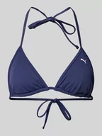 Stroje kąpielowe - Top bikini z nadrukiem z logo - miniaturka - grafika 1