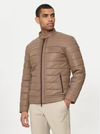 Kurtki męskie - Guess Kurtka zimowa M4YL16 WFHD0 Brązowy Regular Fit - miniaturka - grafika 1