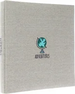 Albumy fotograficzne - Album GED SB46500 ART131 10x15 500 black pages slip in riveted - miniaturka - grafika 1