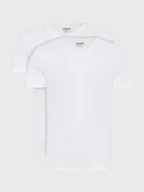 Koszulki męskie - Blend Komplet 2 t-shirtów Bhdinton 701996 Biały Regular Fit - miniaturka - grafika 1