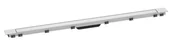 Odpływy liniowe - Hansgrohe RainDrain Match Plus - Element zewnętrzny odpływu liniowego 120 cm, z rusztem, biały mat 56218700 - miniaturka - grafika 1