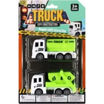 Auto ciężarowe Śmieciarka 2szt MEGA CREATIVE 526108 - Samochody i pojazdy dla dzieci - miniaturka - grafika 1