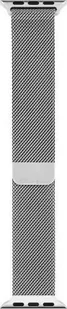 Apple Bransoleta mediolańska Watch 38mm srebrny - Akcesoria do pulsometrów i zegarków sportowych - miniaturka - grafika 2