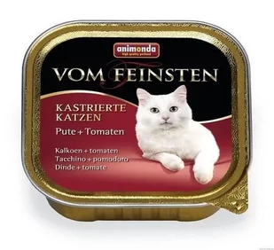 Animonda Vom Feinsten Kastrierte smak: indyk z pomidorami 100g - Mokra karma dla kotów - miniaturka - grafika 1