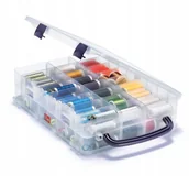 Pasmanteria - PUDEŁKO/ PRZYBORNIK PRZEŹROCZYSTY PRYM 612730 - miniaturka - grafika 1