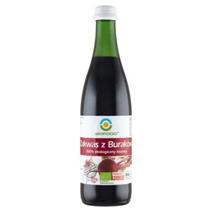 Bio Food ZAKWAS Z BURAKÓW KISZONYCH BIO 500 ml - - Zdrowa żywność - miniaturka - grafika 1