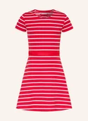Sukienki - Tommy Hilfiger Sukienka Z Dżerseju rot - miniaturka - grafika 1