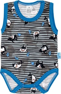 Body 62 Ramiączko na ramiączkach RAMKA ramki Bez rękawa ROZM. 62 Pampicio - Body dla niemowląt - miniaturka - grafika 1