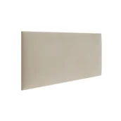 Panele ścienne i boazeria - DECO ACADEMY Panel tapicerowany prostokątny 60x30 cm Cordia beżowy - miniaturka - grafika 1