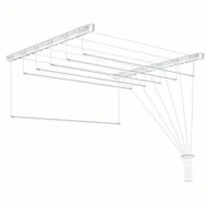 Suszarki na ubrania - Suszarka sufitowa 6 x 100 cm - miniaturka - grafika 1