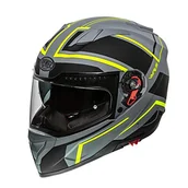 Kaski motocyklowe - PREMIER HELMET VYRUS ND Y SZARY BM, SZARY/ŻÓŁY FLUO/BLACK, XXL - miniaturka - grafika 1