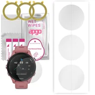 Akcesoria do smartwatchy - 3x Folia hydrożelowa do Garmin Forerunner 255S - apgo Smartwatch Hydrogel Protection Ochrona na ekran smartwatcha - miniaturka - grafika 1