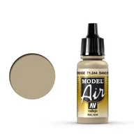Kolejki i akcesoria - Vallejo Farba akrylowa Model Air - Camouflage Sandbeige RAL 1039 / 17ml Vallejo 71244 - miniaturka - grafika 1