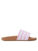 Klapki i japonki damskie - adidas Klapki adilette W GX9483 Różowy - miniaturka - grafika 1