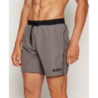 Kąpielówki męskie - BOSS BLACK Szorty kąpielowe Starfish Regular Fit - miniaturka - grafika 1