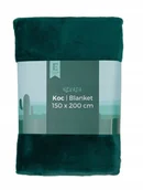 Koce - Miły i ciepły koc Nevada 150x200 cm - morski / ciemny turkus - miniaturka - grafika 1