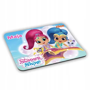 PODKŁADKA POD MYSZ SHIMMER I SHINE + IMIĘ w prezencie! - Podkładki pod mysz - miniaturka - grafika 1