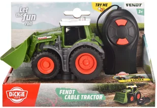 DICKIE Traktor Fendt na kabel 14 cm 373-2000 - Samochody i pojazdy dla dzieci - miniaturka - grafika 8