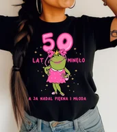 Koszulki i topy damskie - DAMSKA koszulka na 50 urodziny - miniaturka - grafika 1