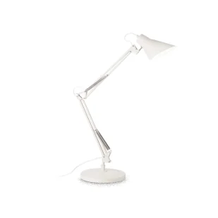 Ideal Lux Lampa biurkowa SALLY TL1 TOTAL biała 193946 - Lampy stojące - miniaturka - grafika 1