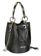 Torebki damskie - Torebka skórzana - worek (5487) - miniaturka - grafika 1