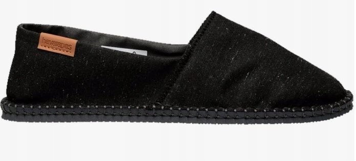 Havaianas Espadryle na Lato Czarne Wsuwane 35 Jid