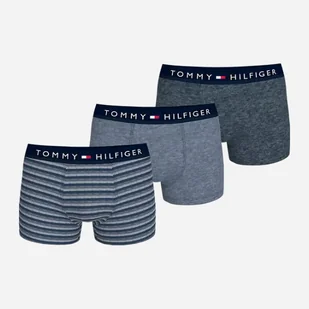 Zestaw majtek boxer męski Tommy Hilfiger UM0UM03399 M 3 szt Niebieski (8720637188408) - Majtki męskie - miniaturka - grafika 1
