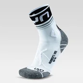 Skarpetki i podkolanówki sportowe - Skarpety UYN MAN RUNNER''S ONE SHORT SOCKS White/Black - miniaturka - grafika 1