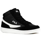 Buty dla dziewczynek - Buty dziecięce sportowe Fila CREW MID TEENS BLACK FFT006980010 37 - miniaturka - grafika 1