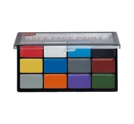 Sztuczne rzęsy i akcesoria - MAKEUP REVOLUTION - CREATOR REVOLUTION - SFX FACE PAINT PALETTE - Paleta 12 farb do twarzy - miniaturka - grafika 1