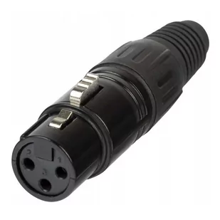 Proel XLR3FVBK | wtyk żeński XLR - Złącza, przejściówki, adaptery - miniaturka - grafika 1