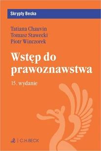 Wstęp do prawoznawstwa - E-booki - prawo - miniaturka - grafika 1
