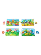 Zabawki kreatywne - Haba Przewlekanka "Frog on tour" - 3+ - miniaturka - grafika 1