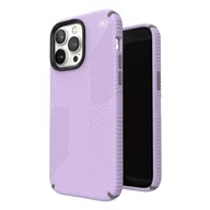 Etui i futerały do telefonów - Speck Presidio2 Grip - Antypoślizgowe etui iPhone 14 Pro Max (Spring Purple / Cloudygrey / White) - miniaturka - grafika 1