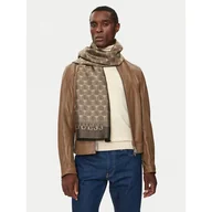 Apaszki i szaliki damskie - Szalik Guess AM9437 POL03 Beżowy - miniaturka - grafika 1