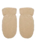 Rękawiczki - Pieces Rękawiczki Damskie Netty 17152287 Beżowy - miniaturka - grafika 1