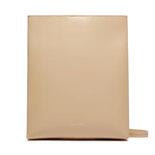 Torebka Calvin Klein K60K612649 Beżowy - Torebki damskie - miniaturka - grafika 1