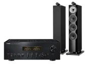 Zestawy stereo - Yamaha A-S2200 (czarny) + 702 S3 (czarny) - miniaturka - grafika 1