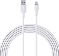 Kable USB - Kabel USB Aukey CB-NAC1 USB-A do USB-C 1m Biały - miniaturka - grafika 1