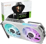 Karty graficzne - KFA2 GeForce RTX 4060 EX White 1-Click OC 8GB GDDR6 (46NSL8MD8NWK) - miniaturka - grafika 1