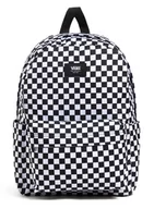 Plecaki szkolne i tornistry - Plecak dziecięcy Vans Old Skool Grom Check - black / white - miniaturka - grafika 1