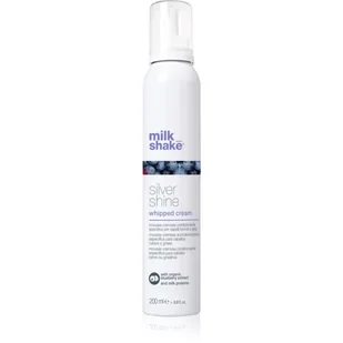 Milk Shake Milk Shake Silver Shine kremowa pianka do włosów blond neutralizujący żółtawe odcienie 200 ml - Odżywki do włosów - miniaturka - grafika 2